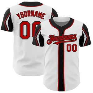 Jersey de béisbol personalizado, venta al por mayor, camisetas de sóftbol para hombres con bordado de Club, Jersey de béisbol - Product Image 1