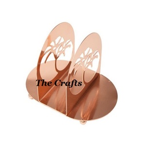 Stainless Steel Gold Color Napkin <b>Holder</b> With Superior Quality <b>Tissue</b> Paper <b>Holder</b> For Home Restaurant Use - Product Image 4