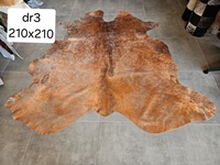 Alfombra Adiva, Fabricada en Turquía, de Cuero Vacuno, Tejido Jacquard a Máquina, Resistente a las Manchas, con Patrón Abstracto, Pelo Medio, Juego de Alfombras