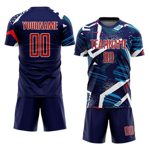 Camisetas de Fútbol y Conjuntos de Uniformes con Estampado Digital Personalizado de Alta Calidad, Secado Rápido, Transpirables, Antibacterianos, 100% Poliéster, Logotipo Personalizado - Product Image 1