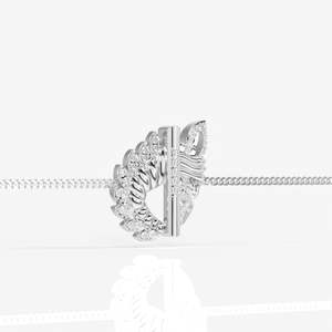 Pulsera de Plata de Ley para Hombre Murlimanohar, Elegante Brazalete de Moissanita para Él - Product Image 2