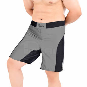 Jiu Jitsu <b>Kimono</b> Customized Logo Printing MMA Shorts New Arrival Solid Color <b>Men</b> MMA Shorts For Adult - Product Image 3