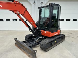 Excavadora Compacta Usada Kubota U48-5, Miniexcavadora de Orugas para Construcción Agrícola - Product Image 2