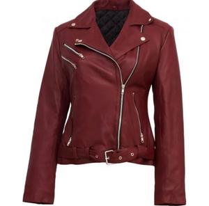 Chaqueta de cuero de manga larga para mujer, transpirable, antiarrugas, impermeable, ecológica, chaqueta ligera de calidad Premium para mujer - Product Image 5