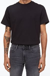 Pantalones Vaqueros de Mezclilla para Hombre, de Alta Calidad, Personalizados, Negros, Lavados, Fabricados en Pakistán, Corte Ajustado, Venta al Por Mayor - Product Image 6