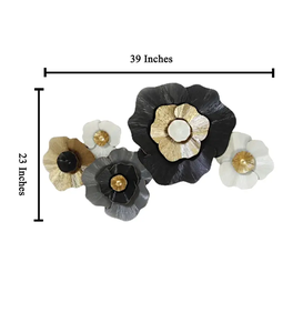 Decoración artística de pared de Metal moderna hecha a mano real-Color/tamaño personalizado duradero de alta calidad MOQ bajo y precio - Product Image 4