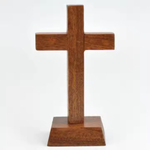 Crucifijo personalizado con nombre de familia, Cruz de madera grabada personalizada con Cristo católico, regalo de inauguración de la casa, proveedor indio - Product Image 6