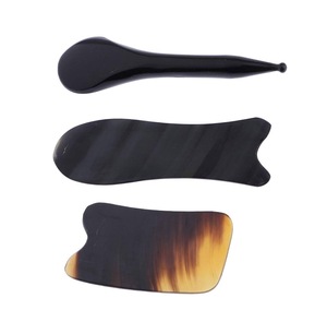 Masajeador Facial de Cuerno de Búfalo, Tabla Gua Sha para Lifting Facial y Raspado - Product Image 4