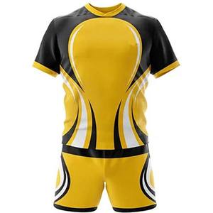 Uniforme de equipo de rugby personalizado de alta calidad, ropa deportiva de talla grande para hombre, conjuntos al por mayor con diseño sublimado - Product Image 6