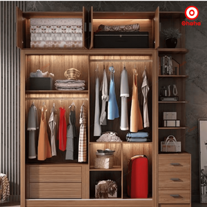 Ohaha glass-door <b>wardrobe</b> - TCK011 - Product Image 3