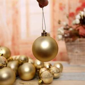 Árbol de Navidad inastillable, boda, fiesta, decoración del hogar, adornos de latón - Product Image 3