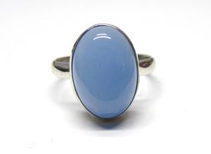 Aqua Dainty <b>Statement</b> <b>Ring</b> Handmade Sterling <b>Silver</b> Family Birthstone <b>Ring</b> for Mother's Gift - Product Image 5