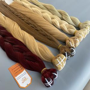 Haute qualité 100% vierge vietnamien Remy Extensions de cheveux Combo trame crépus Curl cuticule aligné brut non transformé et Premium - Product Image 6