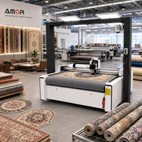 Machine de découpe de tapis CNC industrielle pour la production de tapis imprimés