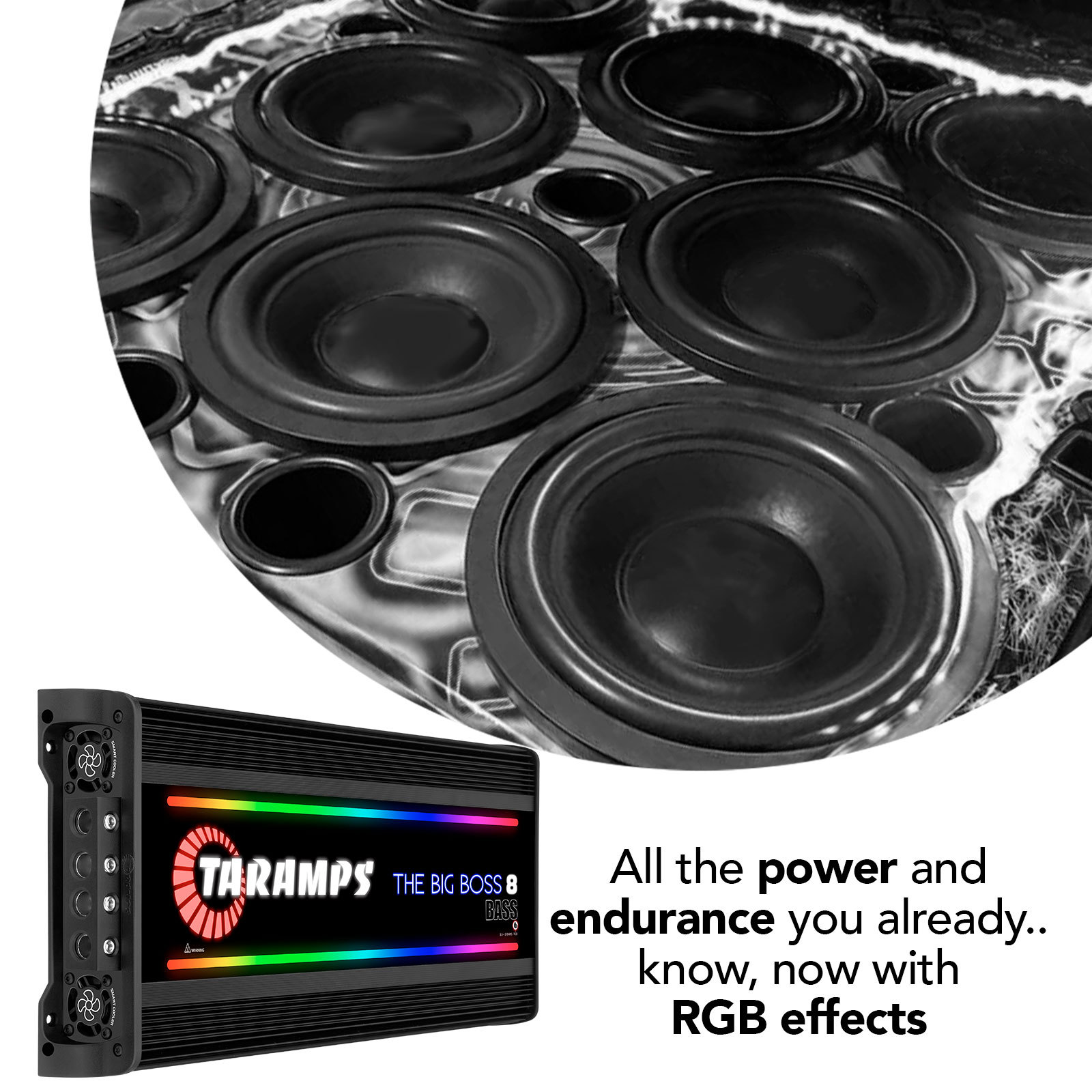 BASS 400 2Ω TARAMPS 1チャンネル アンプ カースピーカー DS440X4 
