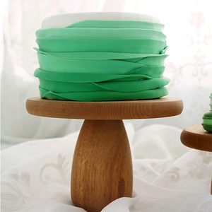 Cupcake đứng vòng bánh khay retro bằng gỗ tráng miệng bảng tiệc cưới bánh hiển thị đứng đa năng buổi chiều trà bánh đứng - Product Image 4