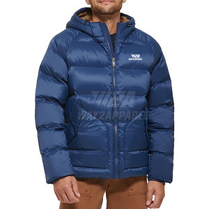 Chaqueta acolchada con capucha y logotipo personalizado de alta calidad para hombre, chaqueta de invierno para invierno, chaqueta acolchada de alta calidad - Product Image 1