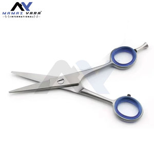 Ciseaux de coiffure et moustache professionnels pour barbiers et salons Ciseaux de coupe de cheveux de précision avec repose-doigt réglable - Product Image 3