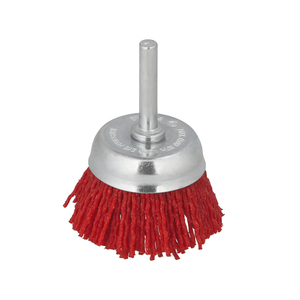 Spazzola in nylon per tazza Ø 50 mm. Spike 1/4 di pollice - Product Image 1