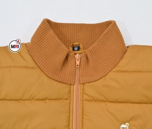 Chaleco acolchado de burbujas con cremallera de alta calidad Unisex, chaleco calefactable de invierno para hombre y mujer de dos tonos dorados nuevos para caza - Product Image 6