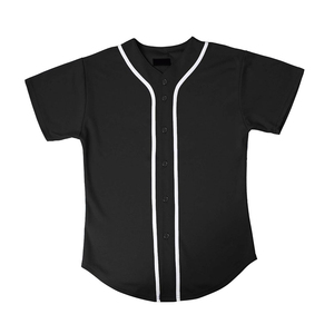 Maillot de baseball sur mesure OEM, respirant, séchage rapide, vêtements de sport avec logo personnalisé, impression par sublimation et design tendance - Product Image 1
