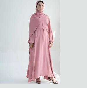 Vêtements islamiques de haute qualité robe musulmane femmes islamiques Abaya grande taille respirant musulman Abayas caftan femme turc Abayas - Product Image 4
