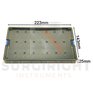Juego de Instrumentos Quirúrgicos Oftálmicos de Aleación de Titanio Manual SurgiRight, Portaagujas Reutilizable, Tijeras, Pinzas - Product Image 3
