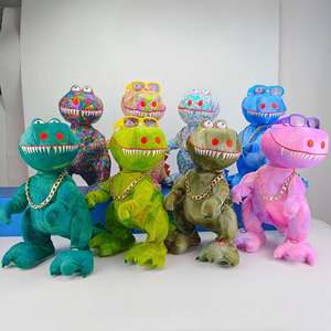 Jouet en peluche électrique super doux, tyrannosaure Rex balançoire, <span class=keywords><strong>dinosaure</strong></span>, jouet de chant et de danse pour enfants, cadeau pour bébé - Product Image 3