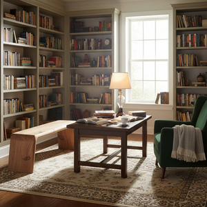 Banc élégant en bois de monkey pod suar massif, design commercial pour hôtel, salle à manger, design monobloc sans joint, grain de bois naturel, haute fonctionnalité - Product Image 6