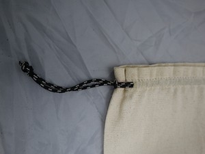 Bolso de algodón blanco duradero con cremallera Conveniente de llevar en muchos tamaños para empacar zapatos Regalos Logotipo personalizable - Product Image 5