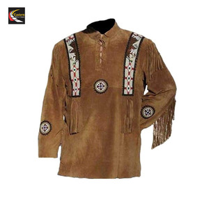 Venta al por mayor Mens Star Cosplay Biker Jacket Venta al por mayor de cuero de imitación desgastado abrigo de Halloween - Product Image 5