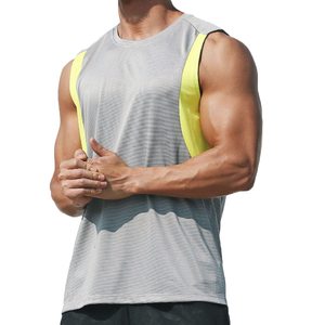 Débardeur poids lourd impression personnalisée de luxe anti-rides 100% Polyester personnalisé logo poids lourd uni O cou haut vierge surdimensionné - Product Image 3
