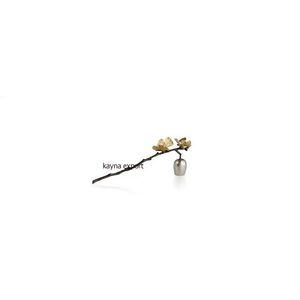 Apagavelas de Metal con Diseño de Hoja Elegante, Forma Única de Aleación, Venta al por Mayor para Decoración de Velas en el Hogar y la Iglesia - Product Image 4