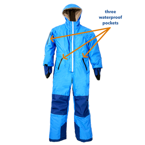 Traje de esquí de invierno para hombre Chaqueta y pantalones de snowboard con aislamiento impermeable a prueba de viento para aventuras en clima frío al aire libre - Product Image 6