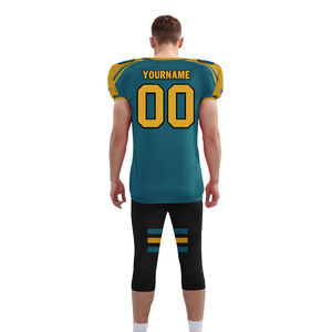 New Arrivals Wholesale Cheap Men Embroidered Sublimation American <b>Football</b> uniform Youth Club Teams jersey sportswear set - Product Image 4