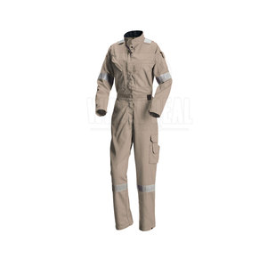 High Visibility Coverall For Men Women Reflective Taped Safety Construction Work With Custom Logo - Product Image 1