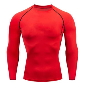 Camiseta de Compresión de Manga Larga Personalizada de Alta Calidad para Entrenamiento en Gimnasio, Transpirable - Product Image 6