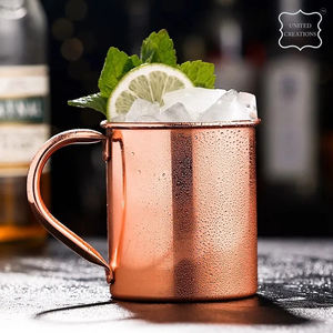 2025 High Quality Shinny <b>Copper</b> <b>Mug</b> Stainless Steel Hammered High Standard Solid Metal <b>Mugs</b> Wholesale Moscow Mule <b>Mug</b> - Product Image 4