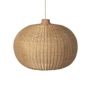 Hot selling rattan hanging <b>ball</b> shape lamp shades lighting rope decorative customize hanging pendant lamp handmade chandelier - Product Image 4