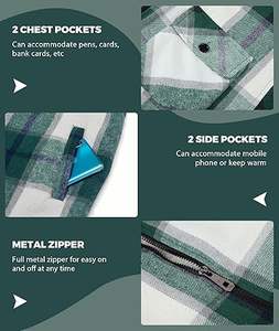 เสื้อแจ็คเก็ตกันลมลำลองสำหรับผู้ชายขายส่ง OEM คุณภาพสูง ผ้าฝ้าย 100% กันน้ำ ระบายอากาศได้ดี รับสกรีนโลโก้ หลายสี - Product Image 6