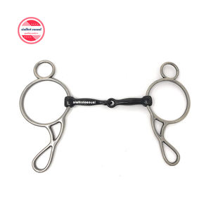 Produit de course sportive et cheval | Mors d'escargot de cheval Gag. Contrôleur de bouche d'escargot en fer doux pour cheval de 5 pouces - Product Image 5