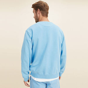 Sudadera de algodón orgánico 2023 hecha a medida 100%, diseño liso de alta calidad para invierno, recién llegado directamente desde Pakistán - Product Image 2