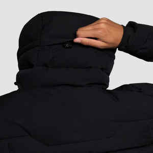 Vente chaude imperméable hommes doudounes col hiver duvet de canard manteau logo personnalisé 100% vestes de haute qualité pour hommes - Product Image 6