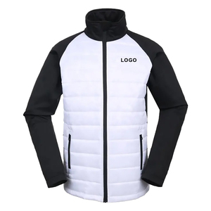 Chaqueta Casual Holgada Unisex para Hombre, Forro Polar, Botones Decorativos, Diseño de Parches, Camuflaje, Cierre Corto, Cuello Alto - Product Image 1