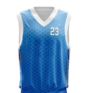 Uniforme de basket-ball nouveau design Vêtements de sport pour hommes Uniforme de basket-ball léger et respirant avec logo personnalisé de haute qualité et à quantité minimale de commande bas - Product Image 3