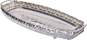 Bandeja de servicio de hierro grande con asas de hierro, vajilla de cocina hecha a mano personalizada, bandeja superior, fabricante y exportador al por mayor - Product Image 5