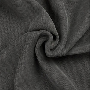 Sweat à capuche en coton 100% anthracite d'hiver, grammage lourd, séchage rapide, streetwear, épaules tombantes, uni, teinture unie, sweat à capuche personnalisé, coupe courte - Product Image 6