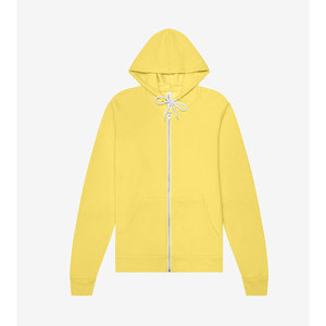 Bella + Canvas Sudadera polar con logotipo personalizado 100% algodón Sudadera con capucha y cremallera completa Chaqueta de invierno con cuentas con comodidad y durabilidad - Product Image 3