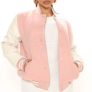 Chaqueta con letras de secado rápido para mujer de calidad superior, manga larga con cuello levantado, diseño de punto transpirable - Product Image 4