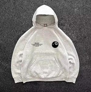 Sudaderas con Capucha Bordadas para Hombre de Alta Calidad, Antiarrugas, con Cierre, Invierno, 100% Algodón, Forro Polar, Transpirables, Cómodas, Ligeras, Personalizadas - Product Image 3